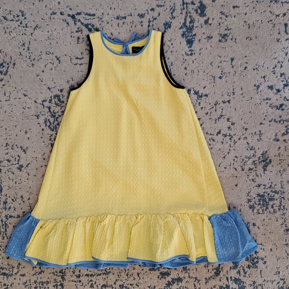 Victoria Beckham Target sz L 10-12 yellow dress